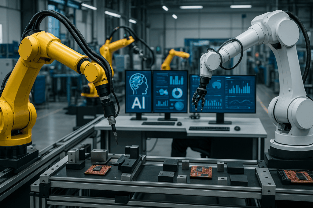 AI Industri 2025: Pabrik Cerdas, Robot Otonom, dan Revolusi Produksi Nasional