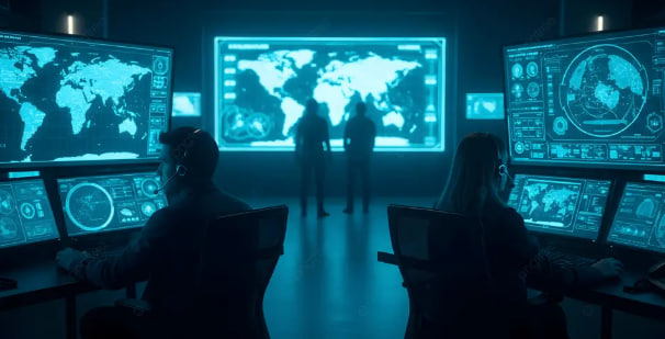 security operations center sebagai pusat pengawasan keamanan