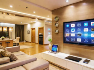 smart home Indonesia dengan perangkat rumah pintar dan sistem otomatis modern