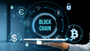 teknologi blockchain Indonesia dengan jaringan data digital terdesentralisasi modern